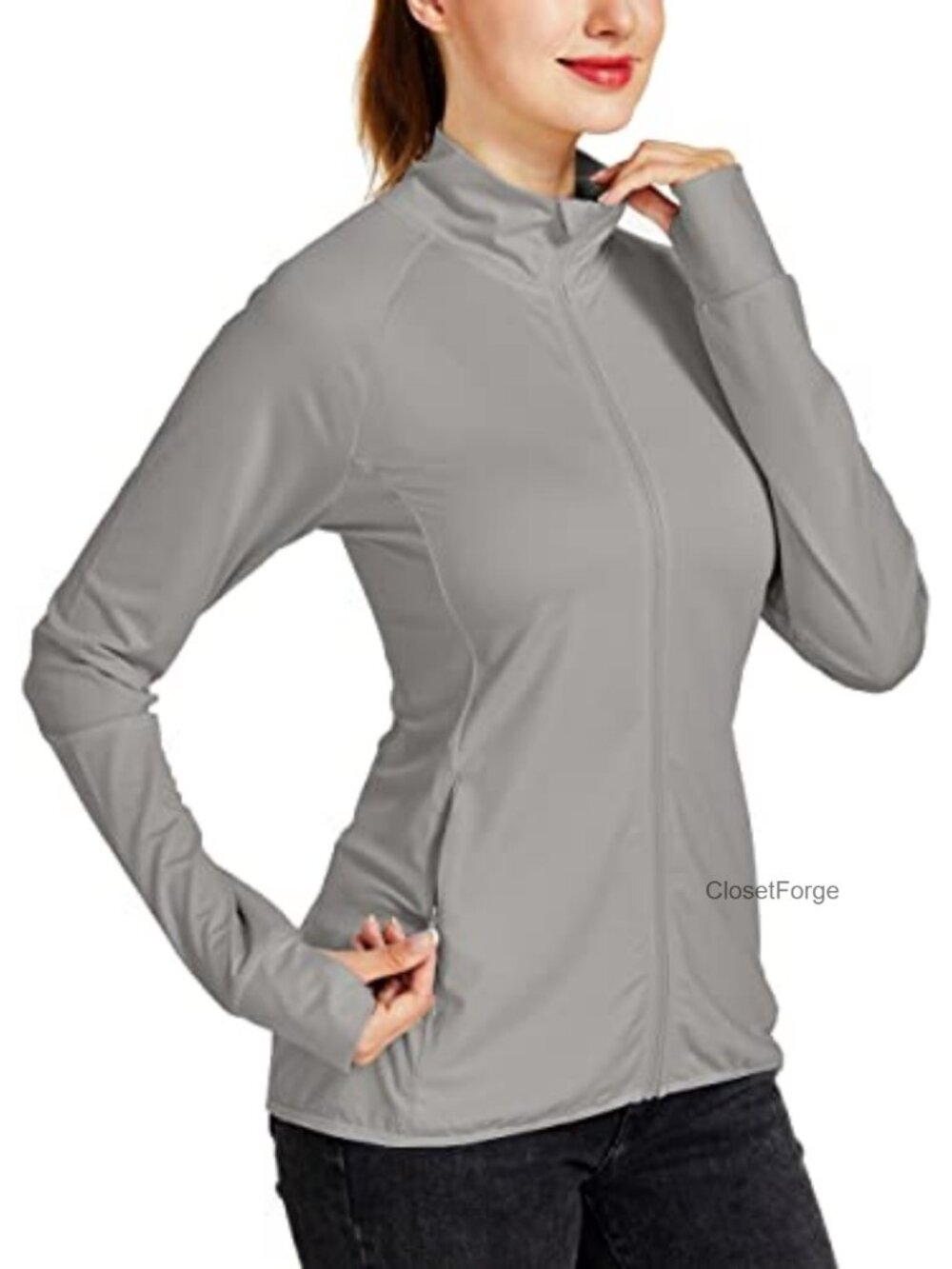 UPF 50+ Women's Long Sleeve Sun Protection Jacket Lightweight